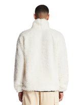 White Teddy Turtleneck Sweatshirt | PDP | Antonia