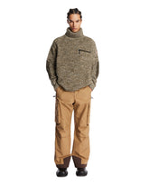 Green Pullover with Elbow Patches - MONCLER GRENOBLE MEN | PLP | Antonia