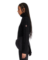 Black Wool Turtleneck Sweater | PDP | Antonia
