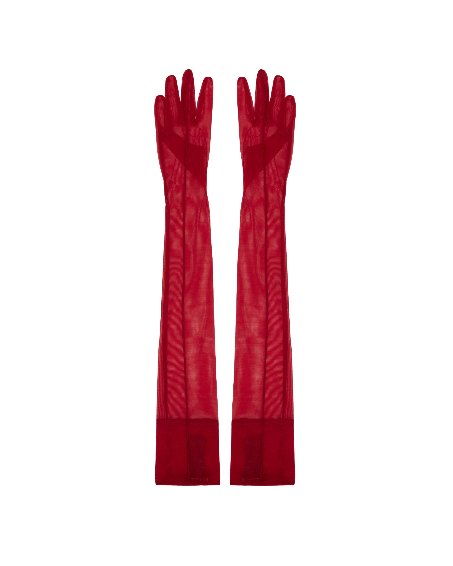 Red Re/edit Stretch Gloves