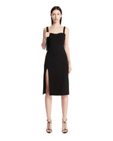 Abito Re/edit Midi In Seta Nero - MUGLER WOMEN | PLP | Antonia