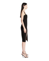 Black Re/edit Silk Midi Dress | PDP | Antonia