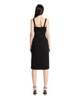 Black Re/edit Silk Midi Dress | PDP | Antonia