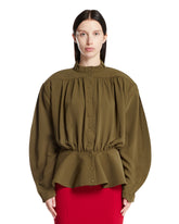 Top Re/edit A Peplo Verde - MUGLER WOMEN | PLP | Antonia