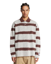 Napapijri X Martine Rose Striped Cotton Polo - SALE MEN CLOTHING | PLP | Antonia