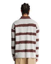 Napapijri X Martine Rose Striped Cotton Polo | PDP | Antonia