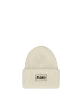 Napapijri X Martine Rose White Wool Hat - Men's hats | PLP | Antonia