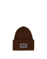 Napapijri X Martine Rose Brown Wool Hat - Men's hats | PLP | Antonia