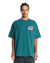 Napapijri X Martine Rose Green Logo Cotton T-Shirt - SALE MEN CLOTHING | PLP | Antonia
