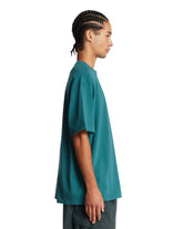 Napapijri X Martine Rose Green Logo Cotton T-Shirt | PDP | Antonia