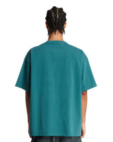 Napapijri X Martine Rose Green Logo Cotton T-Shirt | PDP | Antonia