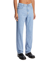 Napapijri X Martine Rose Blue Straight-Leg Jeans | PDP | Antonia