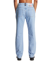 Napapijri X Martine Rose Blue Straight-Leg Jeans | PDP | Antonia