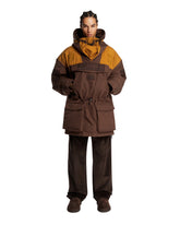 Napapijri X Martine Rose Giacca Anorak Oversize Marrone - GIACCHE UOMO | PLP | Antonia