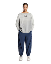 Gray Cotton Logo Sweatshirt - NEEDLES | PLP | Antonia