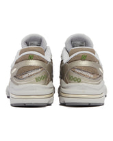 Light Silver 1000 Metallic Sneakers | PDP | Antonia