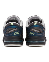 Blue 1000 Metallic Sneakers | PDP | Antonia