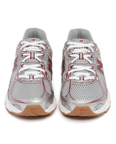 White and Silver 740 Sneakers | PDP | Antonia