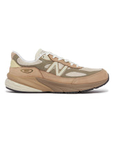Beige 990v6 Made in USA Sneakers | PDP | Antonia
