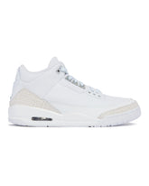 White Air Jordan 3 Retro Pure Money Sneakers | PDP | Antonia