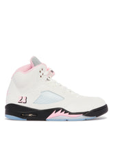 White Jordan 5 Retro Sneakers | PDP | Antonia
