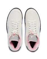 White Jordan 5 Retro Sneakers | PDP | Antonia