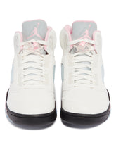 White Jordan 5 Retro Sneakers | PDP | Antonia