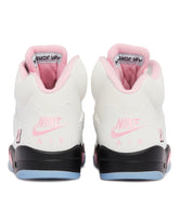 White Jordan 5 Retro Sneakers | PDP | Antonia