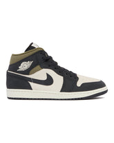 Green Air Jordan 1 Mid SE Sneakers | PDP | Antonia