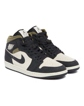 Green Air Jordan 1 Mid SE Sneakers | PDP | Antonia