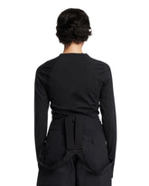 Nike x Jacquemus Black Turtleneck Top | PDP | Antonia