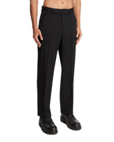 Black Wool Chino Pants 22 | PDP | Antonia