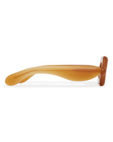 Occhiali Da Sole Pebble Almond Split SX Beige | PDP | Antonia