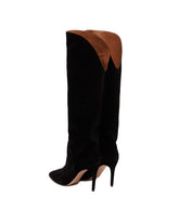 Brown Lidia Western 105 Boots | PDP | Antonia