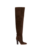 Brown Lavinia Suede Boots | PDP | Antonia