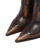 Brown Lidia Western 105 Boots | PDP | Antonia