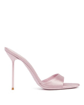 Mules Lidia In Satin Rosa - PARIS TEXAS DONNA | PLP | Antonia
