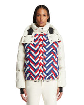 Piumino Moment Stampa Waffle Bianco - PERFECT MOMENT WOMEN | PLP | Antonia