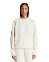 Maglione Crystal In Lana Bianco - PERFECT MOMENT WOMEN | PLP | Antonia