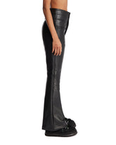 Pantaloni Da Sci Aurora Flare In Ecopelle Neri | PDP | Antonia