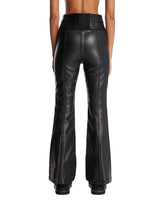 Pantaloni Da Sci Aurora Flare In Ecopelle Neri | PDP | Antonia