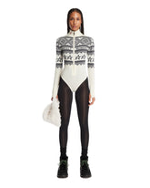 Body In Lana Con Logo Bianco - PERFECT MOMENT WOMEN | PLP | Antonia