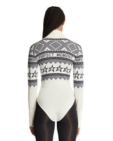 Body In Lana Con Logo Bianco | PDP | Antonia