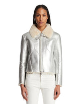 Giacca In Shearling Argentata - PERFECT MOMENT WOMEN | PLP | Antonia