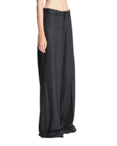 Gray Pinstriped Trousers | PDP | Antonia