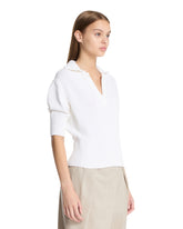 White Cotton Polo Reeve | PDP | Antonia