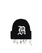 Cappello In Cashmere Con Logo E Ciondoli - CAPPELLI DONNA | PLP | Antonia