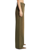 Green Wide-Leg Jeans | PDP | Antonia