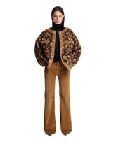 Jeans Flared A Costine Marroni - R13 DONNA | PLP | Antonia