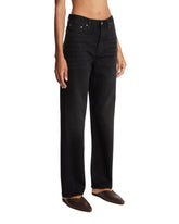 Black Straight-Leg Jeans | PDP | Antonia